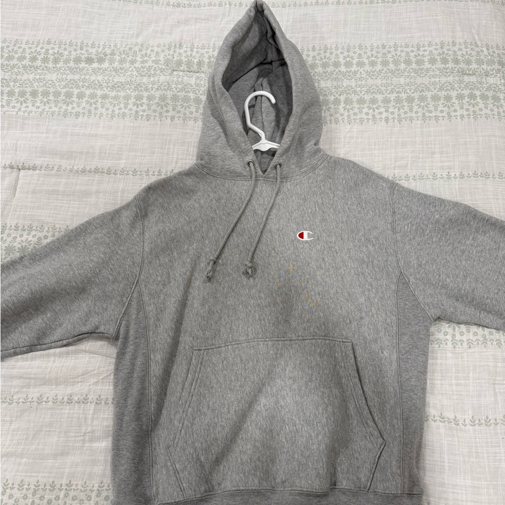 Champion Men's Heather Gray Hoodie